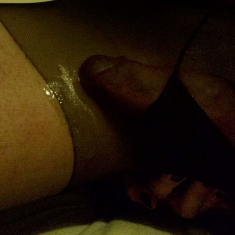 CUM in used NYLON Tights used in VIDEO