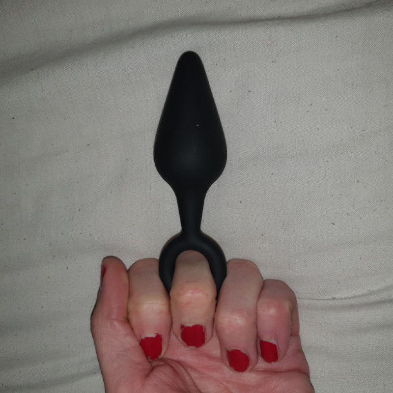 Butt plug used if requested