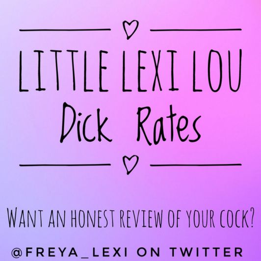 Dick Pic Rating