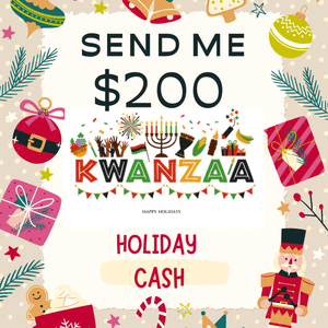 Send me 200 in holiday cash