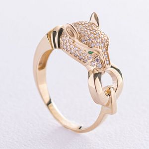 Ring in yellow gold