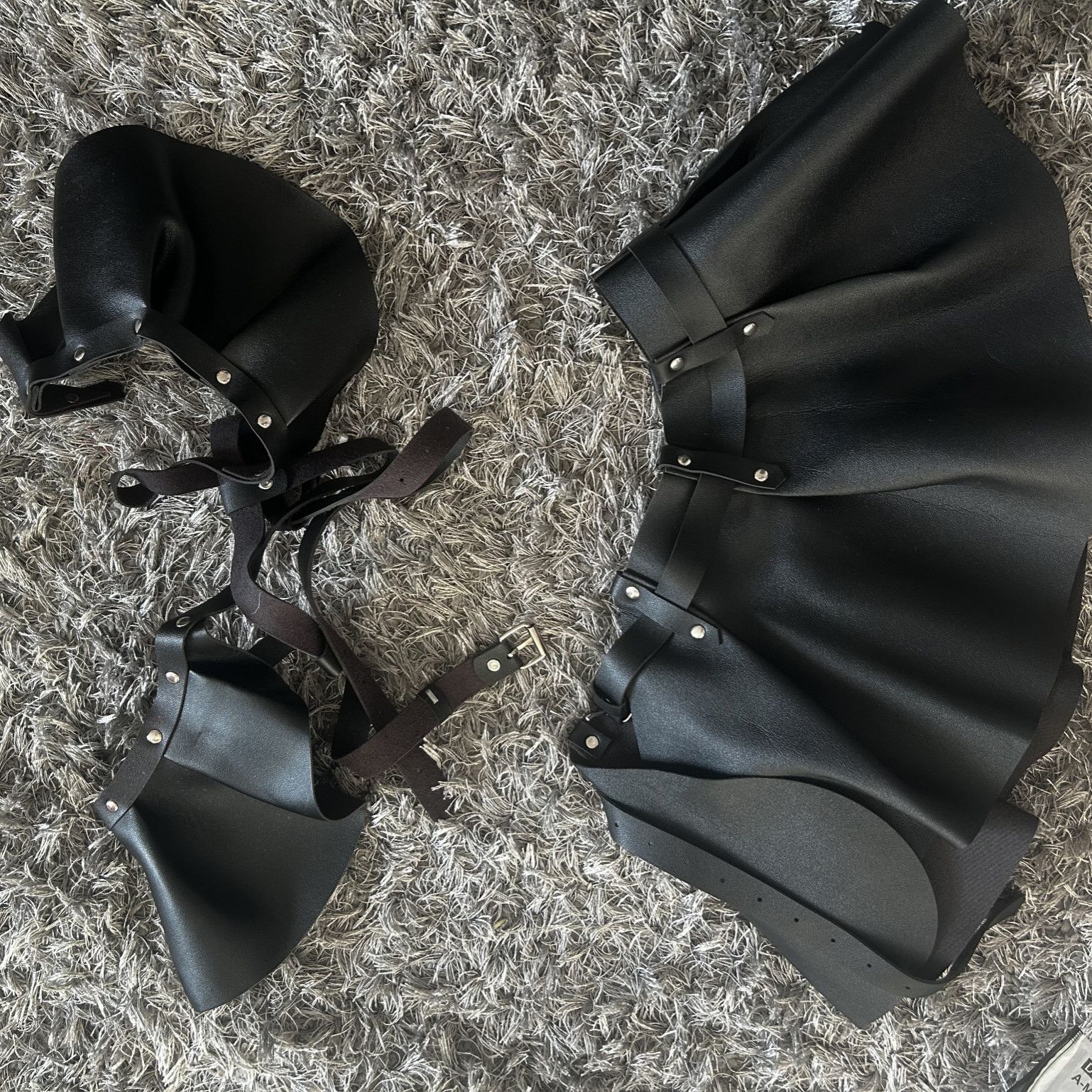 Leather harness