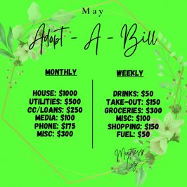 Adopt A Bill small