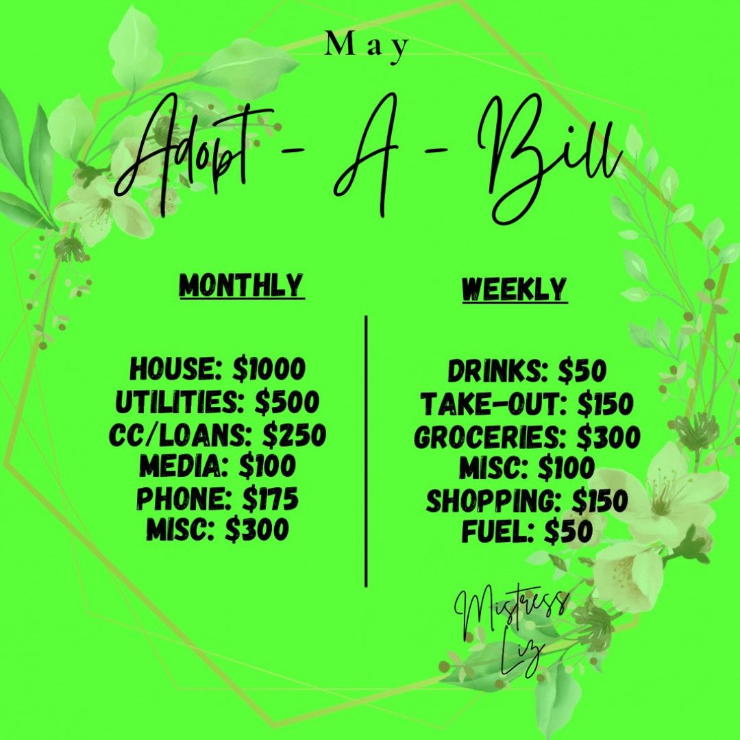 Adopt A Bill small