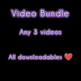 Video Bundle: 3 videos
