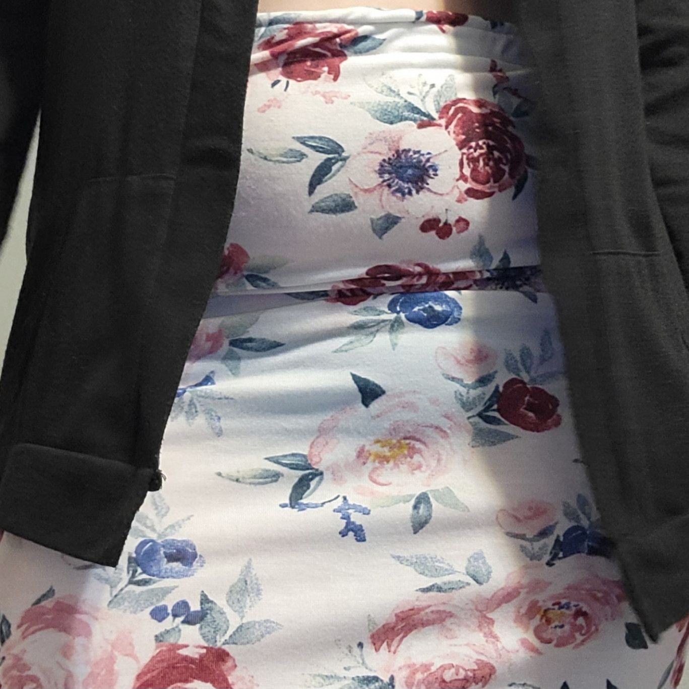 Floral Pencil Skirt