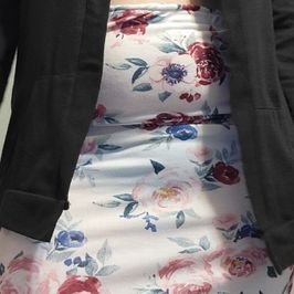 Floral Pencil Skirt
