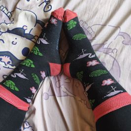 CARTOON KNEE HIGH SOCKS