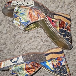 Unique wedges resoled size 10