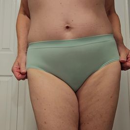 Soft and stretchy well worn panty worn the day before ship