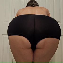 Silky black nylon boyshort  will wear before shipping
