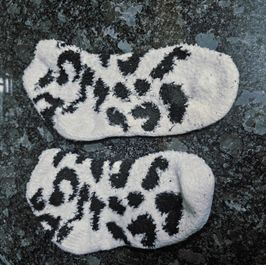 Fleece socks with 2 days wear