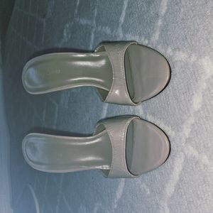 Used Mules in taupe Sexy Shoes Brand