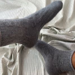 Soaked socks from my playtime