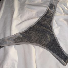 Soaked panties plus custom video