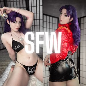 Misato Evangelion SFW