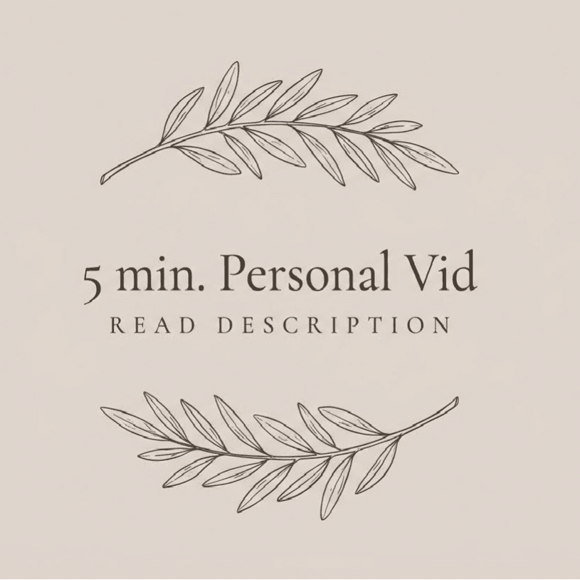 5 Minute SFW Personal Video