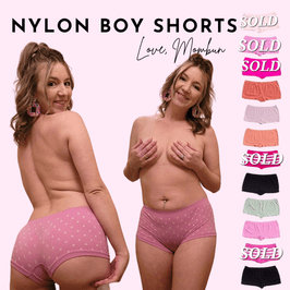 Nylon Boy Shorts