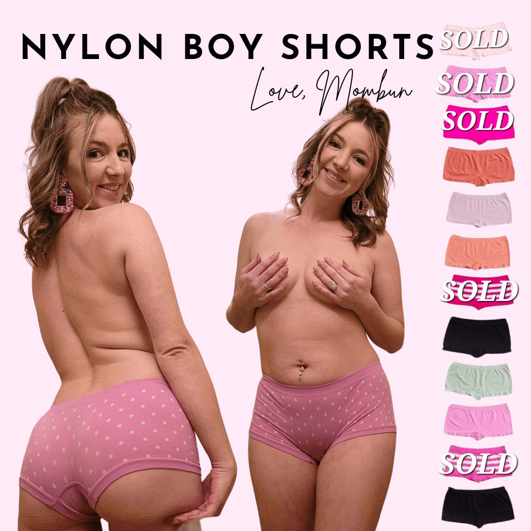 Nylon Boy Shorts