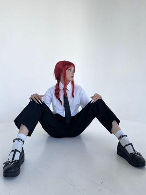 Erotic and nude photoset of Makima
