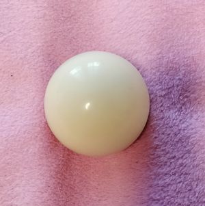 white billiard ball
