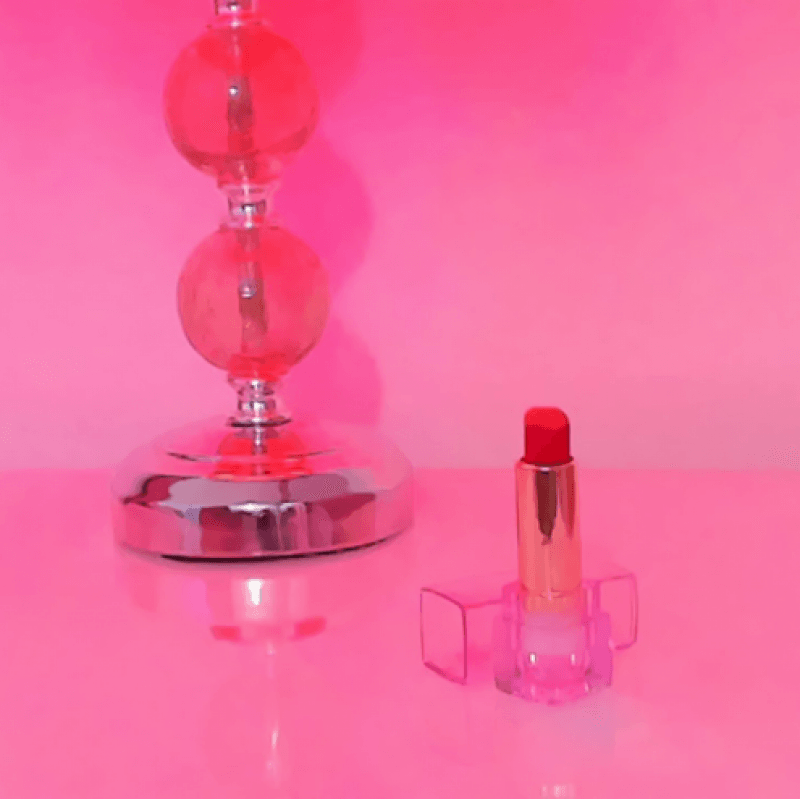 used lipstick