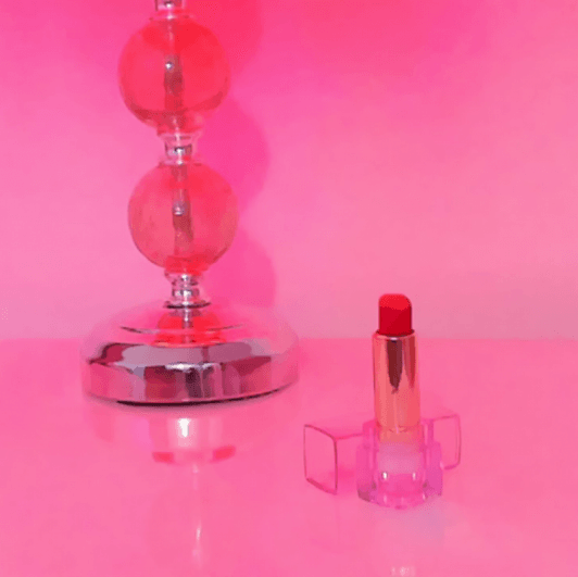 used lipstick