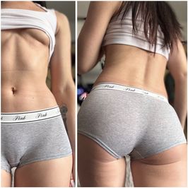 VS grey boyshorts