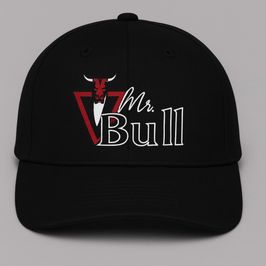 Black Unisex Mr Bull Hat