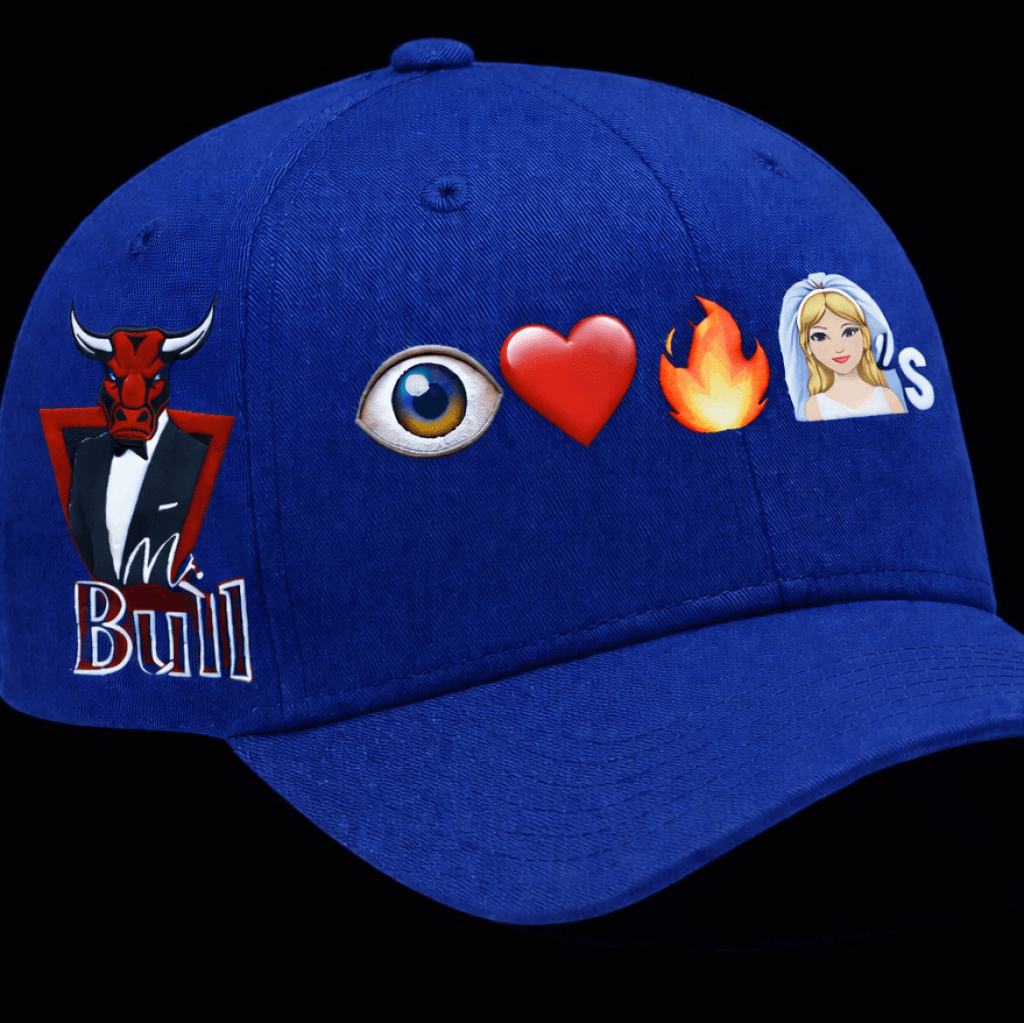 Royal Blue: I love Hotwives Hat