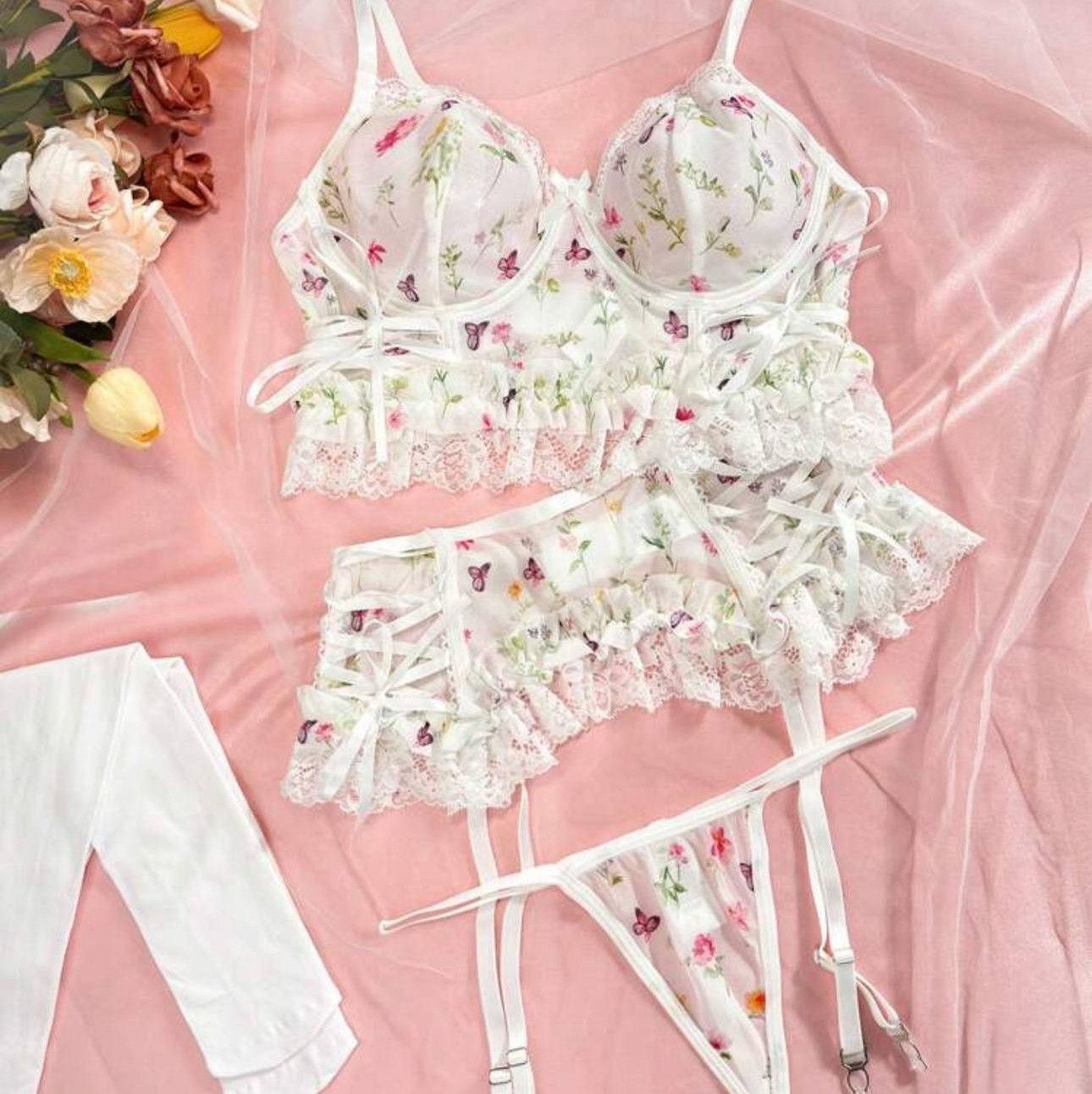SFW White Lingerie