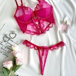 SFW Pink Lingerie