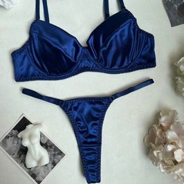 SFW Blue Lingerie