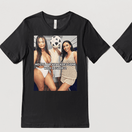 Hostel Backpackers Gone Wild Episode 2 T Shirt Black
