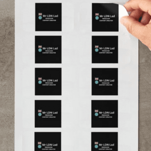 Sheet of Stickers 10