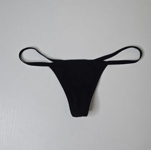 Black Thong Panties
