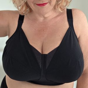 Black everyday non wired Bra