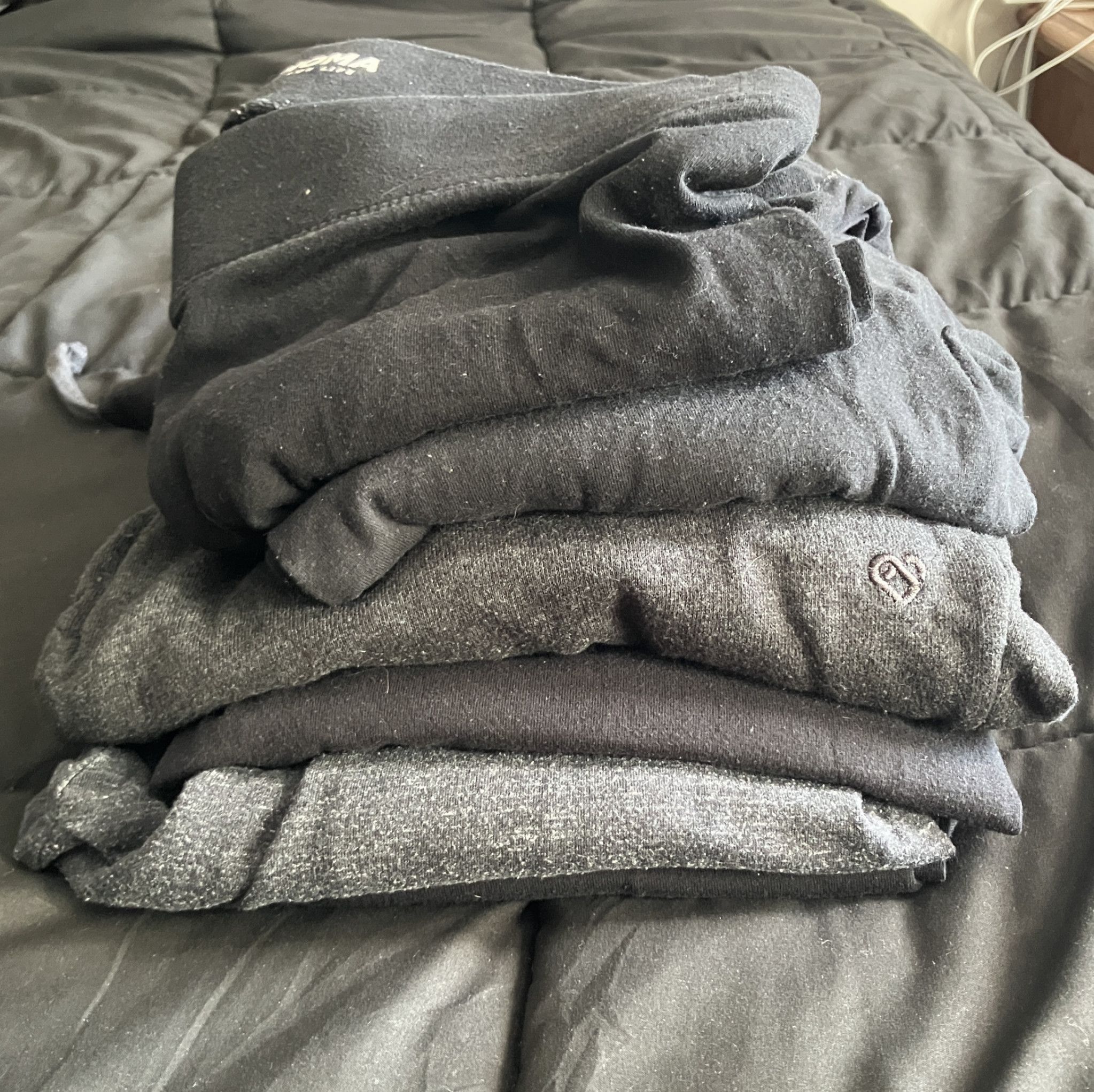 Worn leggings