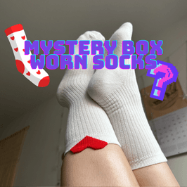 Mystery Box Worn Socks 3 Pair