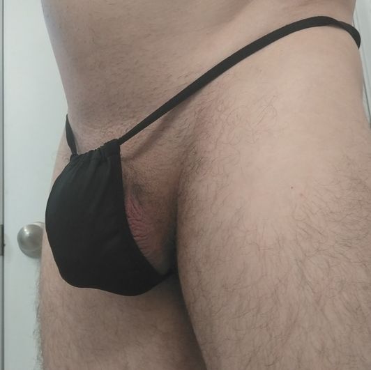 Sexy Black Man Thong