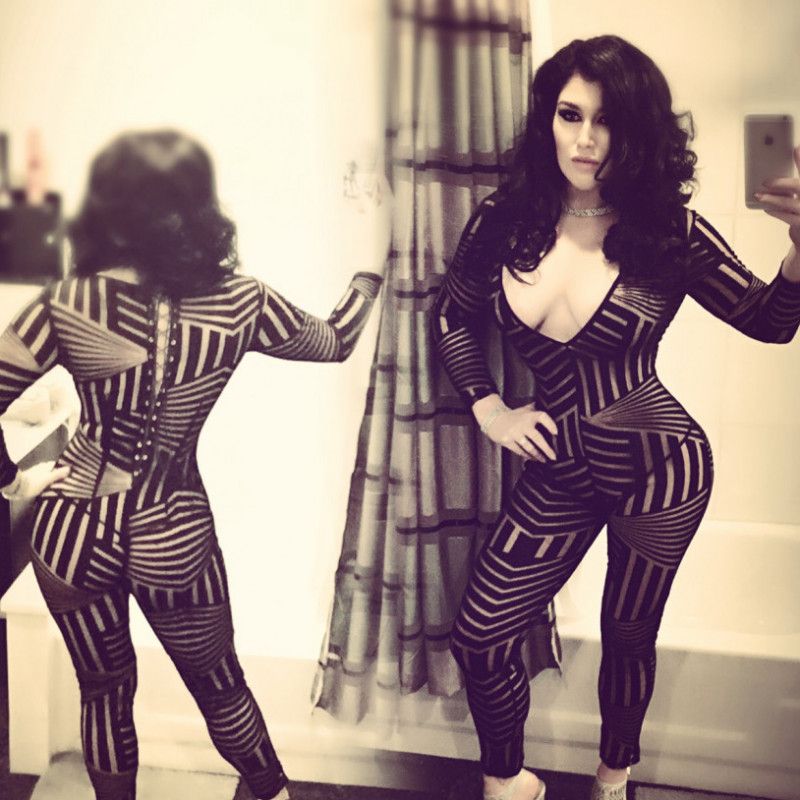 X BIZ award 2017 worn catsuit