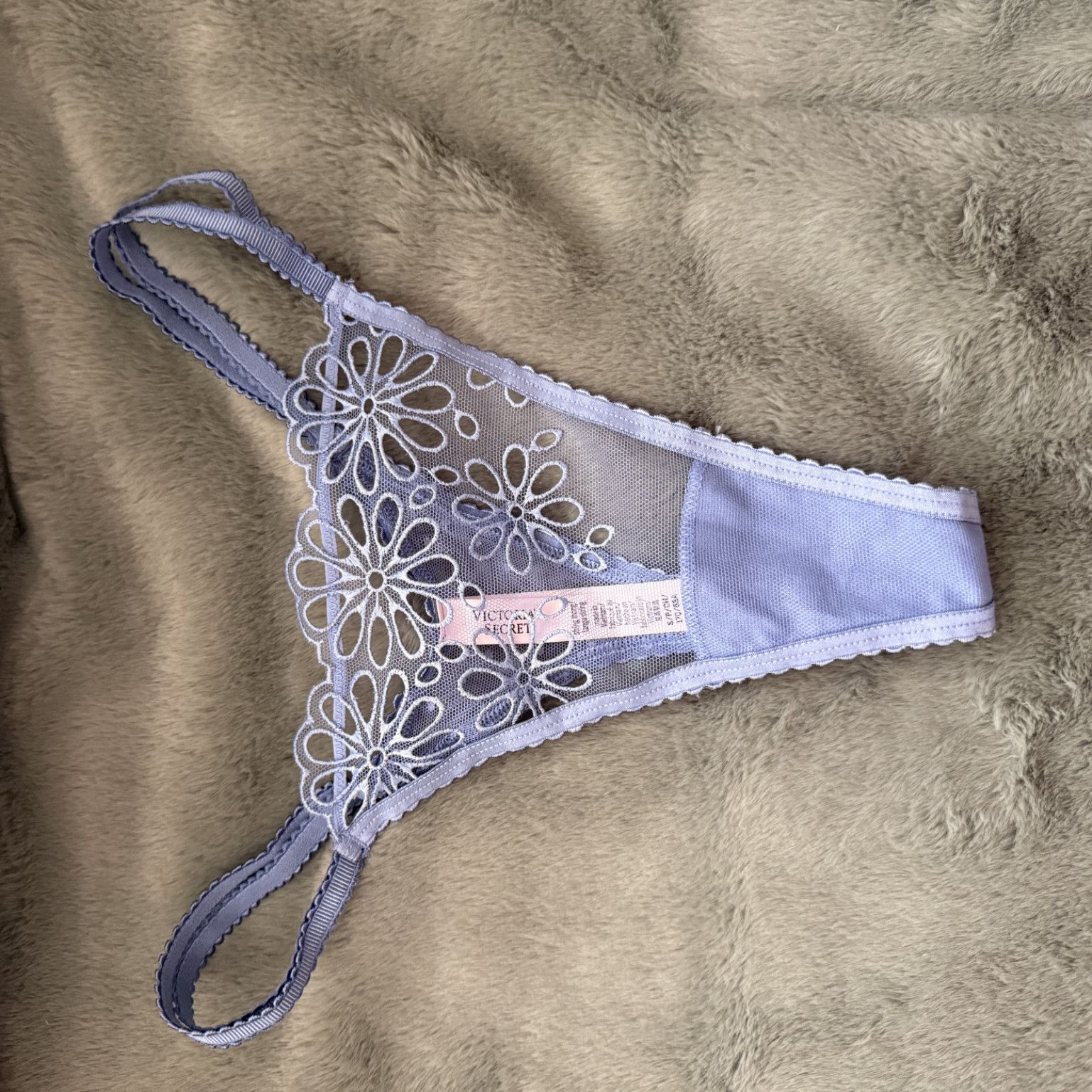 Blue Lace VS Thong