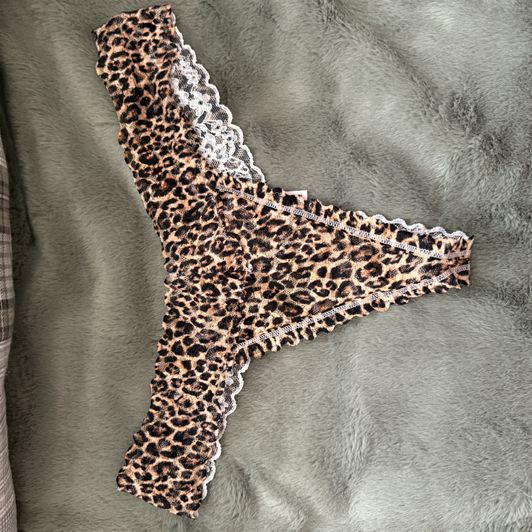 Cheetah Print VS Thong
