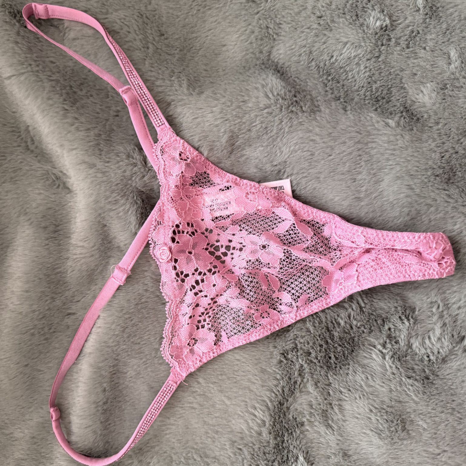 Rhinestone VS Thong