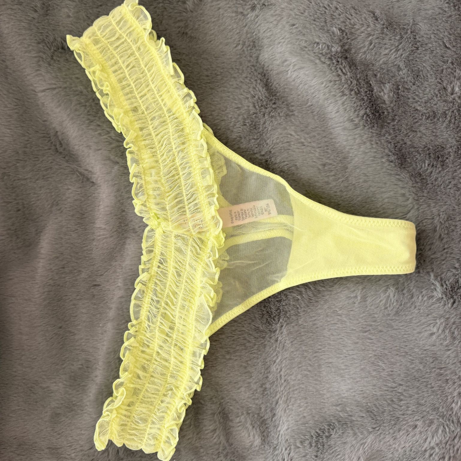 Neon Yellow VS Thong