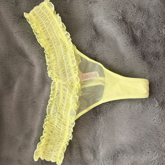 Neon Yellow VS Thong