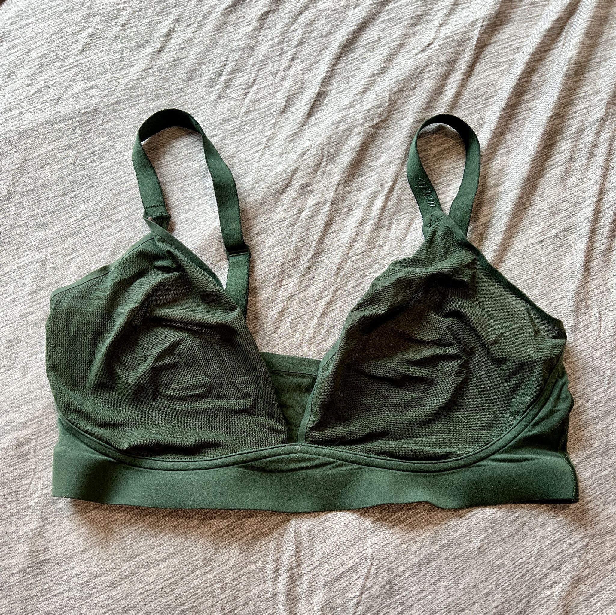 Dark Green Bra