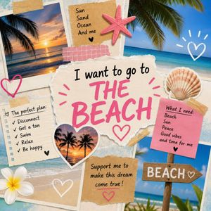 Invite me to the beach