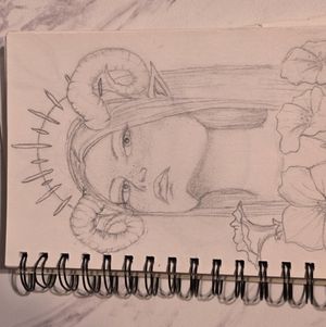 Fae Lady Sketch by Naomi