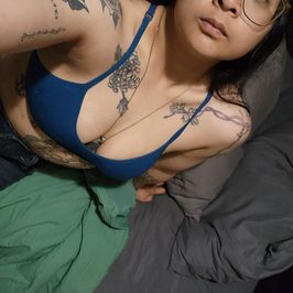 Topless photos of me on the bed